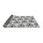 Tapis blanc/noir à motifs-255975428