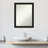 Jimmison Solid Wood Rectangle Wall Mirror