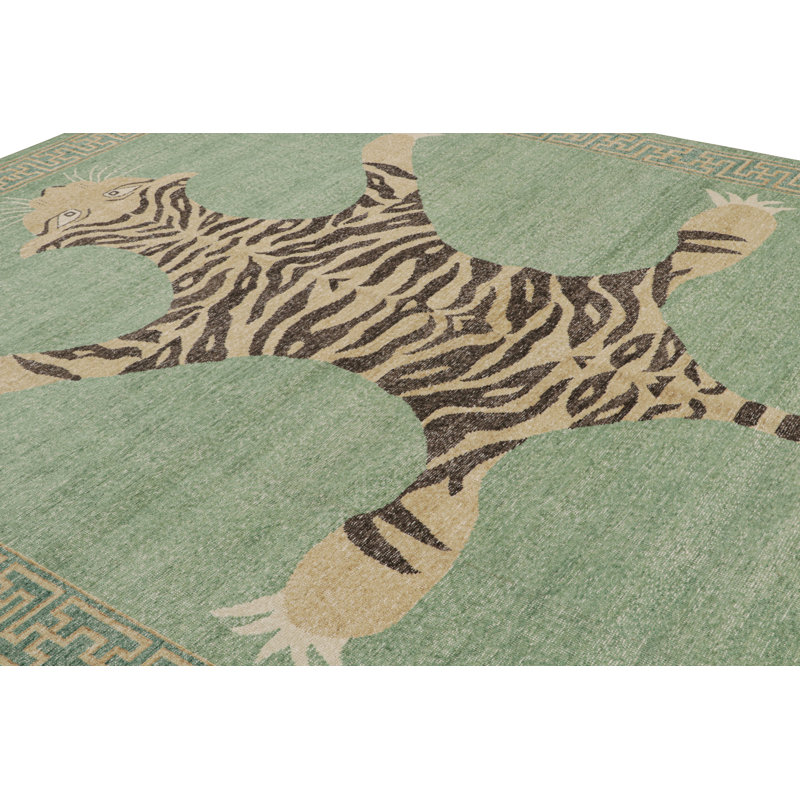Hand Woven Wool Area Rug