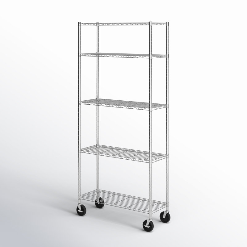 Étagère Aranza H 75,98 po x l 14,2 po x P 35,98 po