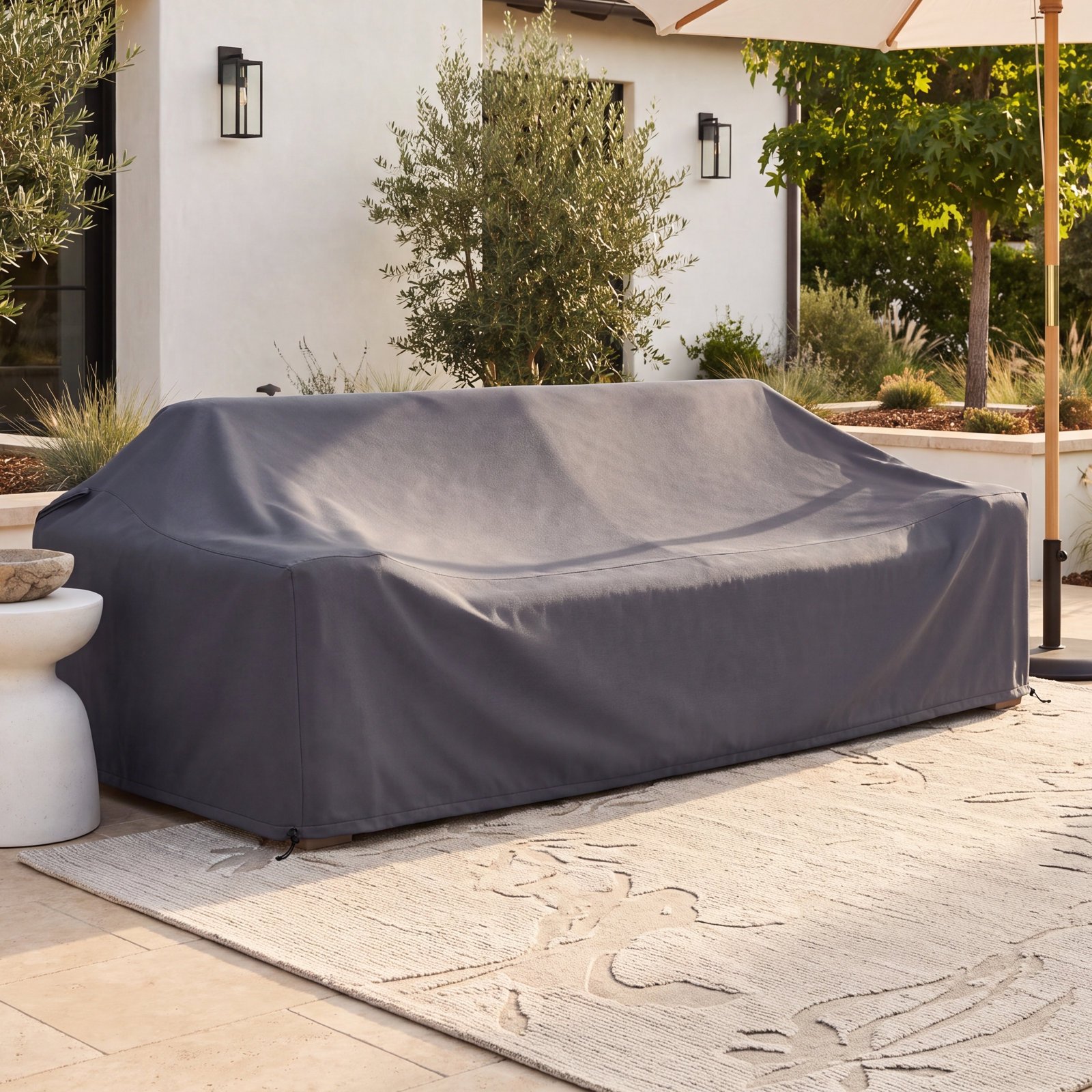3-Seater Outdoor Patio Sofa Cover