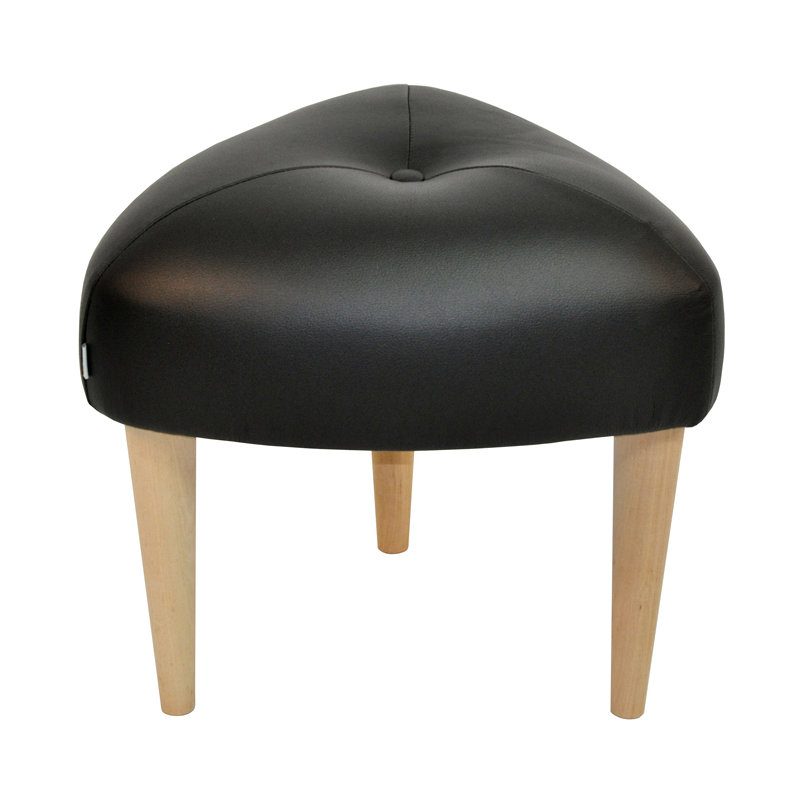 Manufactured Wood Accent Stool, Black