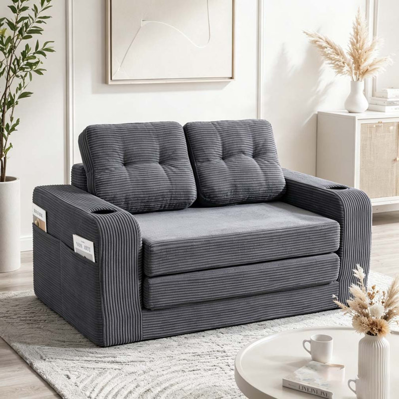 Canapé convertible, Gray
