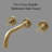 Wall Mounted Optional 2-handle Bathroom Faucet-72467080
