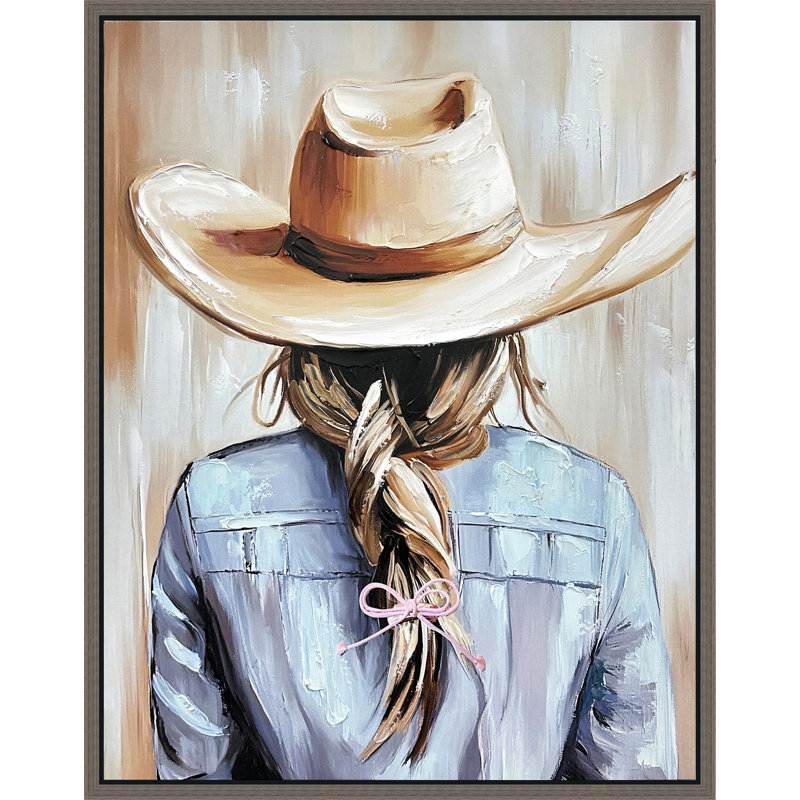 «Western Reverie», art mural sur toile