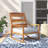 Outdoor Stanley Rocking Solid Wood Chair with Cushions