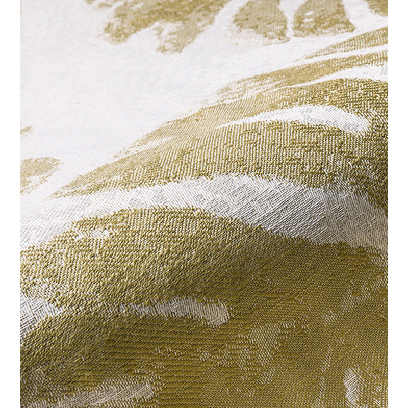 Tissu à feuilles de palmier Bloom, Lima - jaune