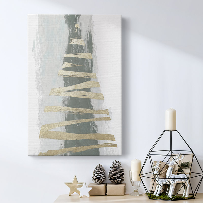 Art des Fêtes de Noël - Toile tendue avec châssis Dccxxx, H 18 po x l 12 po