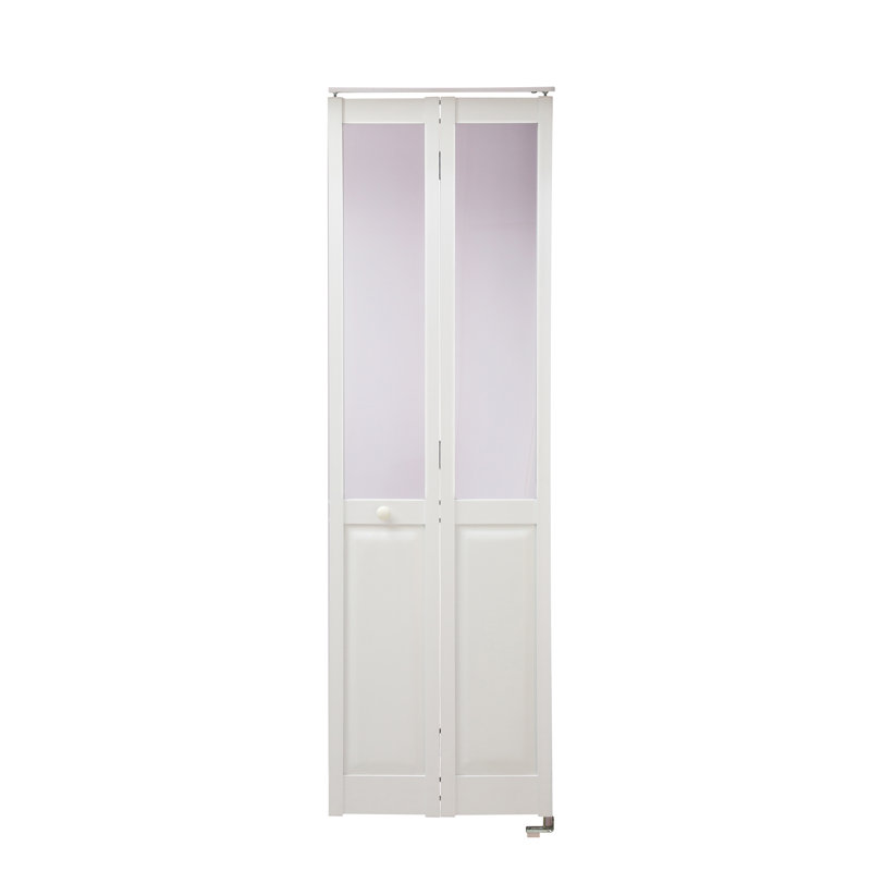 Porte pliante en PVC / vinyle Madison, 36 po x 80 po, Blanc