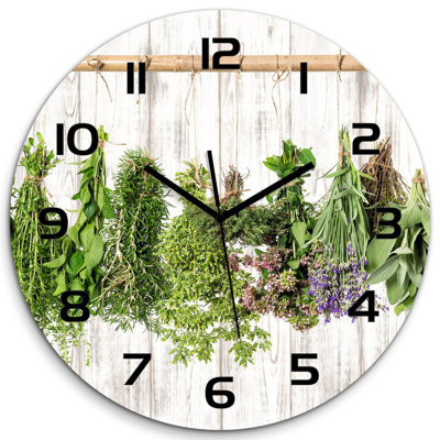 Johnika Glass Wall Clock
