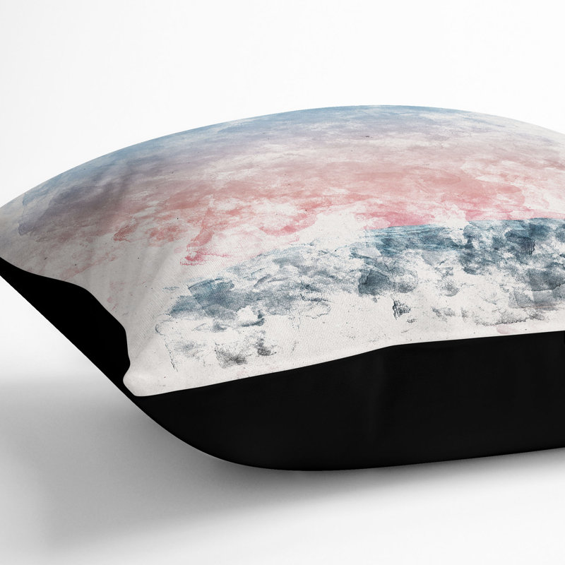Square Cushion, 40cm H x 40cm W x 15cm D, Black