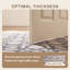 Tapis Selwyn traditionnel surteint uni gris ivoire beige, lavable en machine, antidérapant, à poils courts, pour intérieur et extérieur, adapté aux animaux domestiques, idéal pour le salon, la chambre, la salle à manger, l'entrée, le corridor ou le bureau.-1964245244