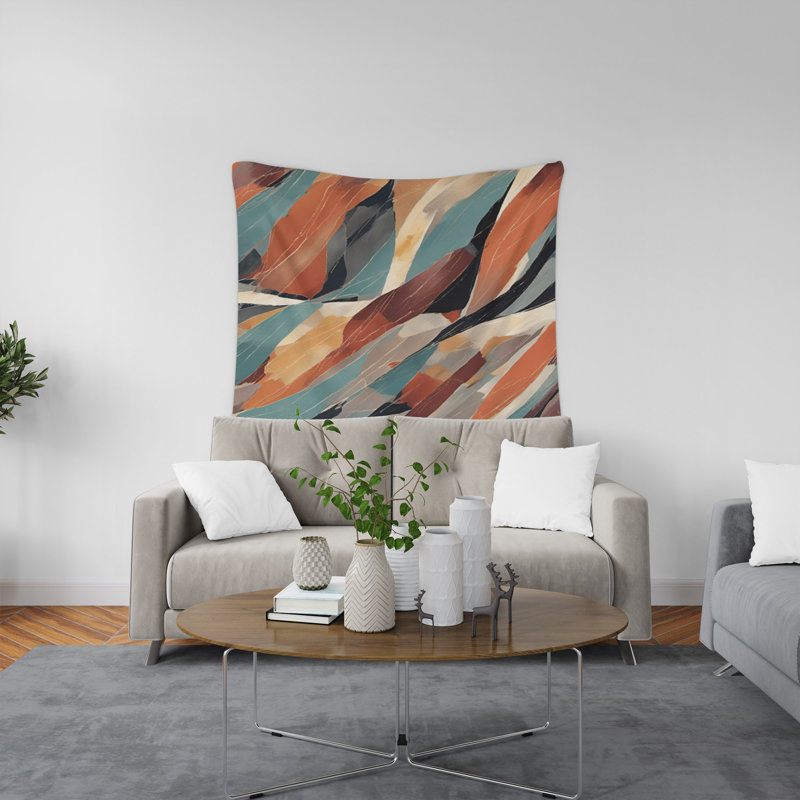 Tapisserie murale, H 88 po x l 104 po