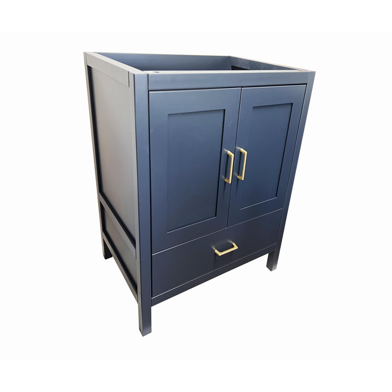 CATALINA 24'' Single Bathroom Vanity Base Only, Blue