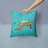 Turtle Outdoor Throw Pillow