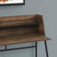 Bureau d'ordinateur, bureau personnel, ordinateur portable, tablettes de rangement, L 48 po, travail, stratifié, métal-47694209-47694210