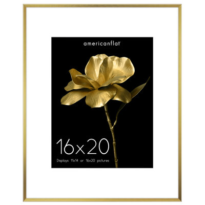 Aluminum Picture Frame with Mat