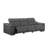 Monza Power Recline Top Grain Italian Leather Sofa-103896201