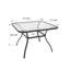 4 - Person Patio Dining Set With Square Tempered Glass Table-1185117517
