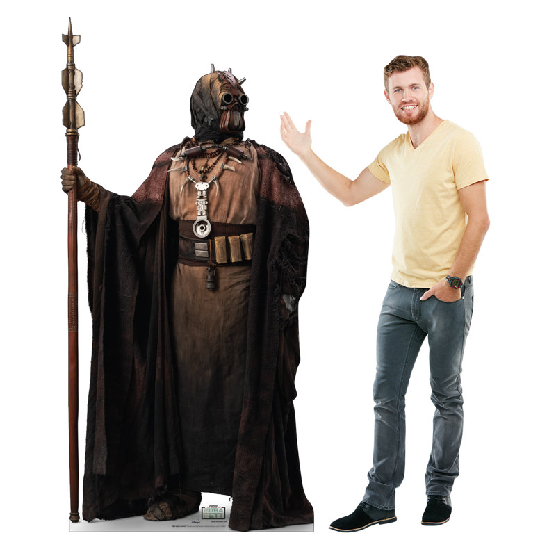 75'' Brown and Black Cardboard Tusken Chieftan Standup