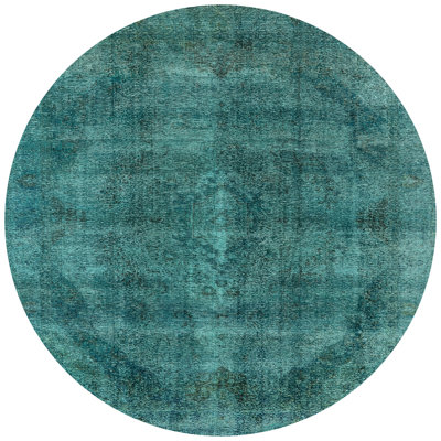 Tapis oriental turquoise