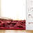Arik Handwoven Leather/Cotton Solid Color Rug in Red-1205860989