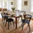 Mayani Contemporary Solid Wood Dining Chair