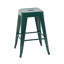 Tabourets de bar en métal sans dossier avec assemblage sans outil et conception peu encombrante-732023524-732023546-732023547