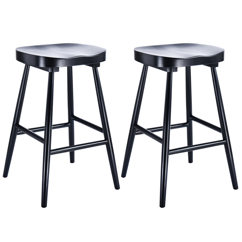 Tabourets de bar Brynnleigh, Noir
