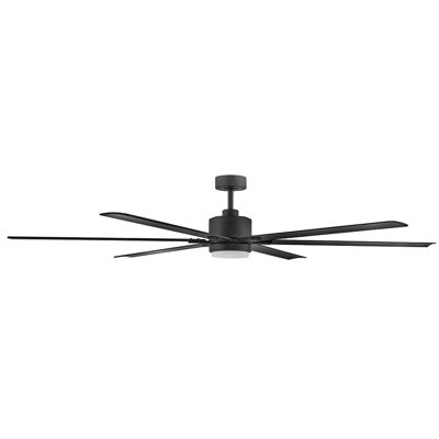 Collette 6 - Blade LED Standard Ceiling Fan with Wall Control and Light Kit Included