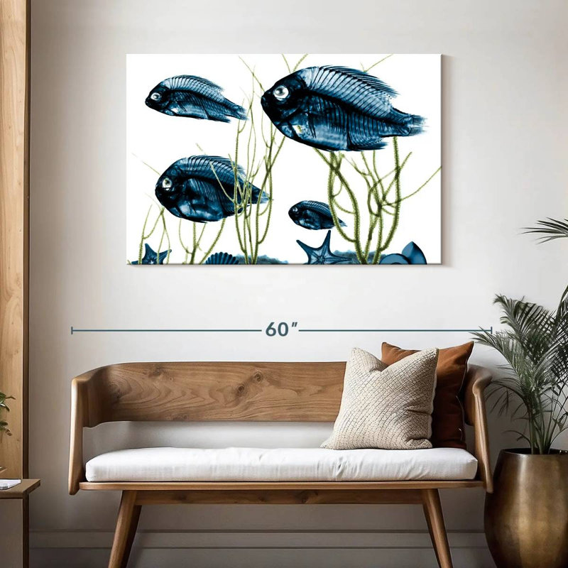 Aquatic Home II, 30" H x 45" W