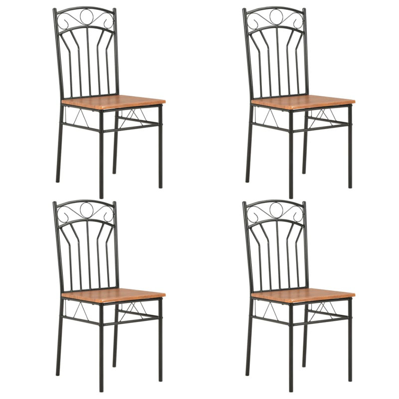 Wantagh 44cm H Side Chair in Brown
