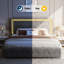 Braiya Upholstered Bed-631845202-631845201