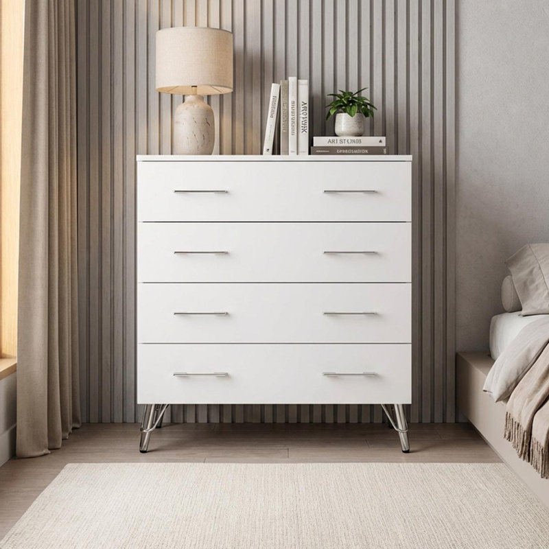 77cm W 4 - Drawer Chest of Drawers