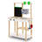 Teamson Kids Clover Wooden Mud Kitchen With Water Station And Chalkboard