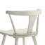 Chaise de salle à manger rustique en bois massif 2 pièces avec attrait rétro, revêtement blanc, idéale pour les espaces-2083608746