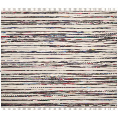 Burnett Rug Hand Woven Cotton Striped Rug