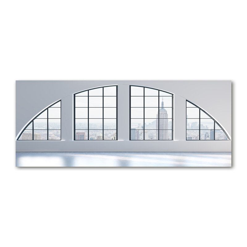 Spacious Interior - Wrapped Canvas Print