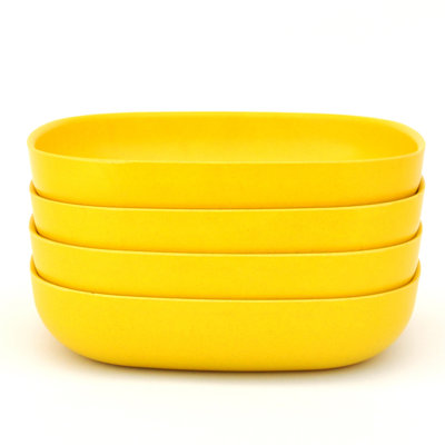 EKOBO Bamboo 4-Piece 40 oz. Pasta/Salad Bowl Set