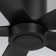 CORMAC 52 inch 5-Blade Hugger Ceiling Fan With Remote - (No Light)