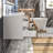 Kiskimere 75" Wall-Mounted Double Bathroom Vanity Set