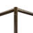 Canopy Bed Frame With Upholstered Headboard-2111379577-2111379579