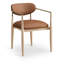 Chaise rembourrée en cuir Eligah-217157784-217157787