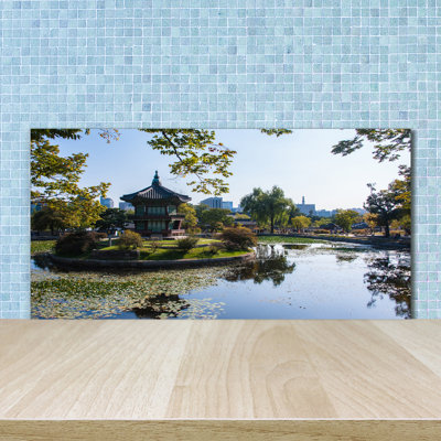 Loagen 50cm W x 100cm L Glass Peel and Stick Panel