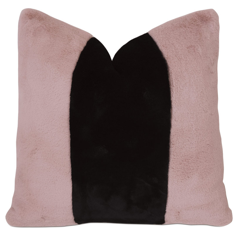 Estelle Square Pillow Cover & Insert, Faux Down