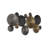 Modern Abstract Wall Decor on Metal
