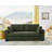 Aquarine Upholstered Sofa-1817763905