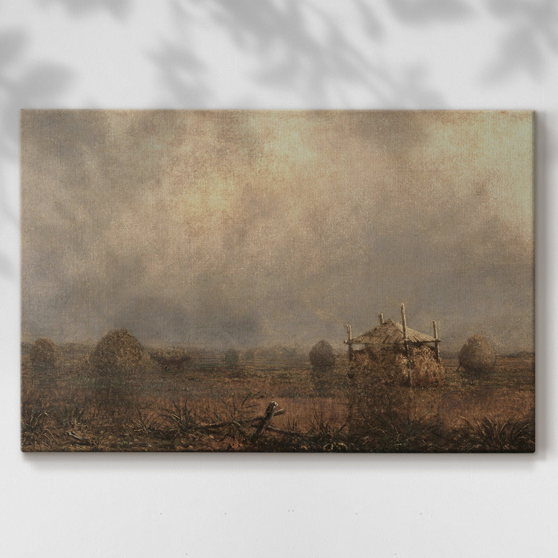 Paysages rétro-III - Cavas enveloppés de galerie, 24 x 36