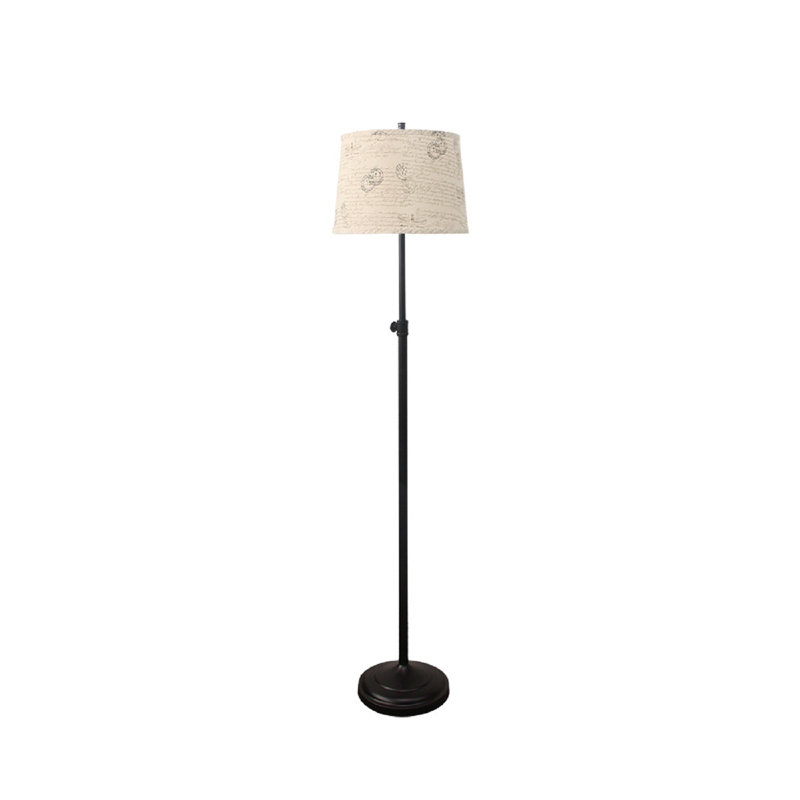 Lampe sur pied 62 po Encanto, Scénario brun, Bronze frotté à l'huile