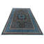 Hand Knotted Wool Area Rug in Turquoise